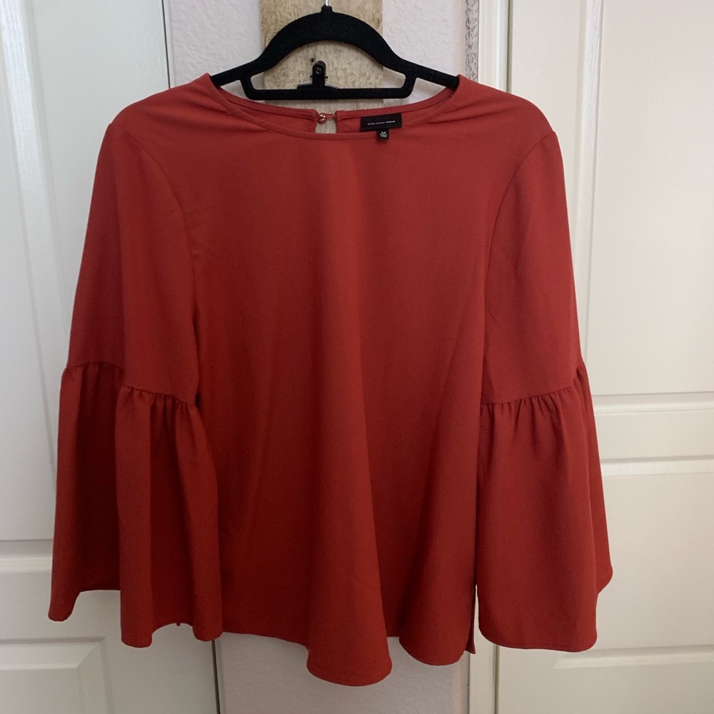 Who What Wear Bell Sleeve Top